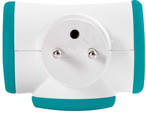 Triplite rotative Turquoise 3x16A - Watt&Co
