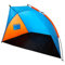 Aktive 62137 - Tienda paravientos azul y naranja 200x125x120 cm