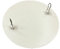 Coperchio per scatola di registrazione rotondo | Coperchio per scatola di derivazione da incasso | Fissaggio a pressione tramite due linguette | Coperchio per scatole da 80 mm di diametro | Bianco