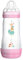 MAM Easy Start Anti-Colic A124 – Patented Anti-Colic Bottle with Teat 3 Made of SkinSoftTM Ultra-Soft Silicone, for Babies from 4 Months, 320 ml, Pink, 1 Unit, Self-Sterilising in 3 Minutes