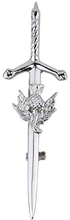 DSS KILT-Scottish KILT PINS - Silver -