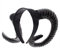 Zac's Alter Ego Evil Witch Ridged Devil Ram Goat Horn Headband - Halloween