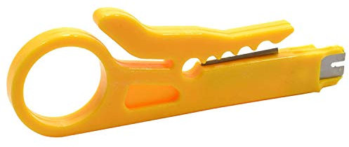 1 Pack Convenient Pocket Sized IDC Insertion Tool and Wire Stripper