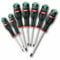 USAG U03240662 Serie 7 giraviti per Viti con Impronta Torx Tamper Resistant, Nero