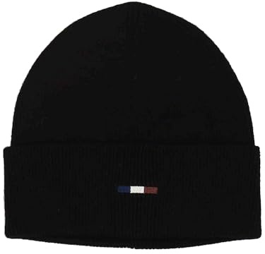 bugatti Beanie | Gestickte Flagge | OneSize | Unifarben | Mit Wollanteil