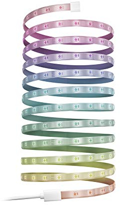 Hombli LED-Streifen, RGB-Lichtleiste, 30 LEDs/m, IP65 wasserfest, dimmbar | App-Steuerung, zuschneidbar, weißes und farbiges Licht, WLAN, Flexible Montage, niederländische Marke für dein Smart Home
