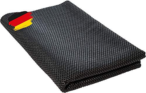 BAUHELD® Universal Antirutschmatte 100x80 cm [Made in Germany] - Zuschneidbare Antirutsch-Unterlage [Oeko-TEX Standart 100] - Für Werkzeugwagen, Schubladen, Teppiche, Kofferraum oder Armaturenbrett