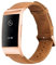 Strap-It Lederarmband - kompatibel mit - Fitbit Charge 3 - Armband - Braun - fur Fitbit Charge 4