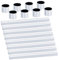 URAQT Reflektorband, Universal Reflektoren Set Klatscharmband Sicherheitsband Reflektierend Schnapparmband Reflektierend Neon Reflektorbänder für Kinder Erwachsene Jogger und Radfahrer