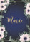 Mavie: Notizbuch A5 | Personalisierter vorname Mavie | Geburtstagsgeschenk für Frau, Mutter, Schwester, Tochter ... | Design: Blumen | 120 Seiten liniert, Kleinformat A5 (14,8 x 21 cm)
