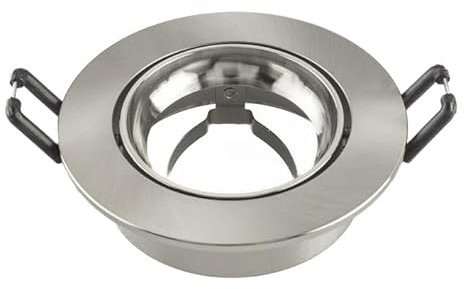 Ledvion - LED Einbaustrahler Rio, GU10, Edelstahl, Ø85 mm, Rund, 2 Jahre Garantie