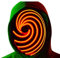 Funjoyz Uchihaas Halloween Maske Obitoos,LED Generische Halloween Maske FüR Damen Herren Weihnachten Neujahr Fasching KostüM