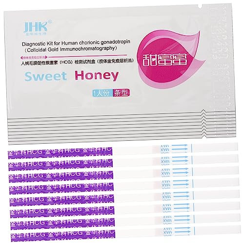 Healvian Frühschwangerschaftsteststreifen 20er-pack Hochpräzises Schwangerschaftstest-kit Für Zu Hause