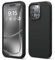 elago Cover Silicone Liquido Compatibile con iPhone 15 Pro Case, Custodia Silicone Premium, Protezione Completa [Struttura Antiurto a 4 Strati], Fodera in Morbida Microfibra Antigraffio (Nero)