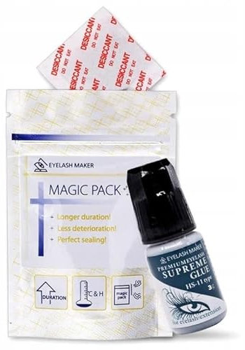 Eyelash Extension Glue for Volume and Individual Lashes - Extra Strong Adhesive With 6-7 Weeks Retention, 1 Sec Drying