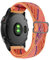 KUWAI Nylonarmband für Garmin Forerunner 955/945/935 Armband Elastisches Nylon Sportbänder für Garmin Forerunner 955/945/935 Armbänder für Herren Damen Armband für Garmin Forerunner 955/945/935 (M)