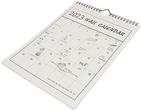 COHEALI 1 Stück 2022 Kalender Chinesische Rosa Umschläge To-do-listenplaner Mini-permanentmarker 2022 Jahre Schreibtischunterlage Kalander Papier Arbeit An Der Wand Montiert Wandbehang