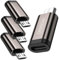 MOSWAG Micro Adapter (4 Pack) USB C Buchse auf Micro Stecker, Micro zu USB C Stecker Für Samsung Galaxy S7 Edge, Nexus 5, Nexus 6