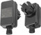 SPORWAY 2 unidades de adaptador de corriente LED de 12 V, 2 A, 24 W, IP44 impermeable, adaptador de CA, luces de jardín, adaptador de CA, adaptador de corriente para luces de Navidad, red de luz,