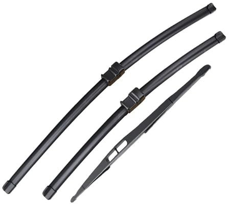 Limpiaparabrisas compatibles con Xsara para Picasso 2005-2010 Juego de escobillas limpiaparabrisas Delanteras y traseras Parabrisas Cepillos para Ventanas 26''26''16''