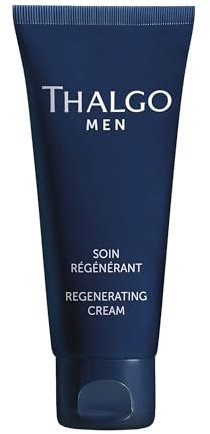 THALGO Men Anti-Falten Pflege - Straffende Gesichtscreme mit Meereswirkstoffen, intensive Glättung und Hydration für Männer, 50 ml