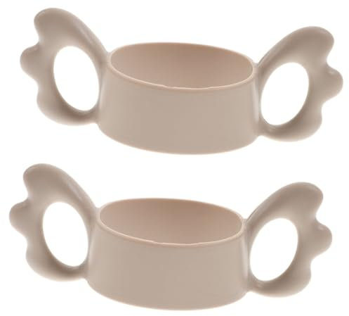 IWOWHERO Suavinex Flaschengriff 2 Stück Babyflasche Silikongriff Stillflaschen Milchflaschengriffe Stillflaschengriff Säuglingsflasche Neugeborenenzubehör Babyflaschen Kaffee Babyflaschengriffe