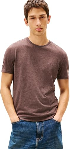 Tommy Jeans Herren T-Shirt Kurzarm Tee Rundhalsausschnitt