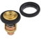 Entgoinggo Termostato fueraborda marino con juntas para Johnson para Evinrude 5-235HP Reemplazo 5005440 Control de temperatura de acero inoxidable de cobre
