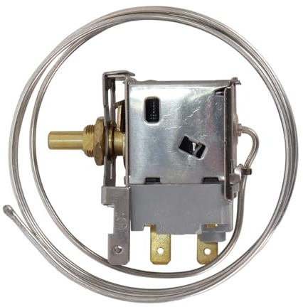 DUZEPA Refrigerator Temperature Control Kit, Thermostat Temperature Control Switch, For WPF24-L Refrigerator Freezer Thermostat,Probe length: 90cm