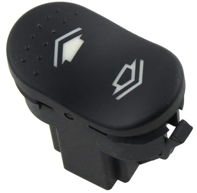 elevalunas Botón Para Ford Para Focus Mk1 Transit Mk7 1998-2014 Botón Interruptor Ventana Eléctrica 4 Pines 98AB14529DC 98AB14529DA Interruptor Mando Elevaluna