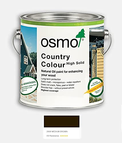 Osmo Country Colour 750ml - Medium Brown - 2606