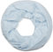 styleBREAKER Damen Loop Schal mit Perlen Applikation, Unifarben, Leichter Schlauchschal Einfarbig, Tuch 01016168, Farbe:Hellblau