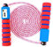 Springseil Speed Rope,springseil Boxen,springseil Sport Kinder,Springseil Kinder Speed Rope mit Zähler,Springseil Sport,Verstellbares Speed Rope Seilspringen! (Rot blau)