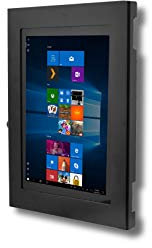 TABcare Locking Anti-Theft Security Metal Case for Microsoft Surface Pro 3 4 5 6 7 Tablet Supports VESA, Wall Mount (Surface Pro 3/4/5/6, Black)