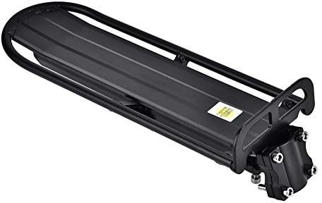Portapacchi Bici Posteriore, Portapacchi Bici Regolabile in Alluminio Lega Rapida Rimozione e Installazione, Portata 10KG