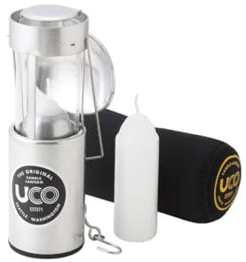 UCO Candle Lantern Kit 2.0 Kerzenlaternen-Set, aluminiumfarben, Einheitsgröße