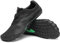 SAGUARO Hombre Barefoot Zapatillas Mujer Zapatillas Minimalista Transpirable Zapatillas de Trail Running, Vitality III- Zapatos Barefoot Stil: A Negro,Gr.48