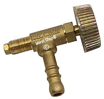 Marel Shop® - Rubinetto Manopola per Bruciatore Fornellone Gas compatibile con Bombola GPL