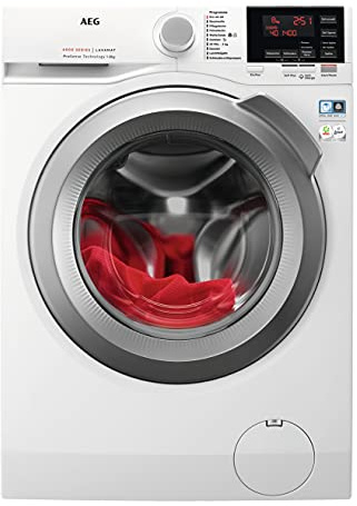 AEG L6FBA648 Waschmaschine / 8,0 kg/Leise/Nachlegefunktion/Kindersicherung/Wasserstopp / 1400 U/min