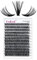 Wimpern Einzeln Cluster für Wimpernverlängerung 40D 0.07 D Curl 12-18mm Individuelle Cluster Künstliche Wimpern Wimpernbüschel für Anfänger