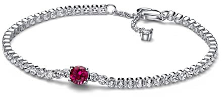 Pandora Bracciale senza tempo 592403C01-20 Tennis rosso