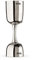 Akanksha Arts Peg Measurer, Jigger, Made of Stainless Steel, Chrome Finish, with Handle, 30 ml / 60 ml