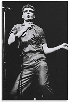 GUNDE Ian Curtis Foto-Poster, coole Kunstwerke, Malerei, Wandkunst, Leinwanddruck, hängende Bild, Poster, 30 x 45 cm