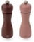 PEUGEOT - Tahiti Air Duo Pepper Mill + Salt Mill 15cm - Includes Black Pepper and Rock Salt - Classic Adjustment - PEFC Certified Wood - Made in France - Cocoa Brown and Hazelnut