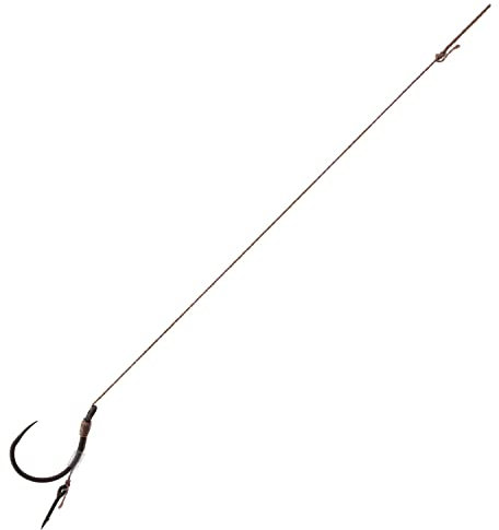 8 x Method Feeder BARBLESS Haken Rig`s mit Spike/Nadel Schonhaken und geflochtener Schnur von #4 bis #12 erhältlich (#4/0,16mm)