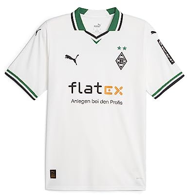 PUMA BMG Borussia MÖNCHENGLADBACH Trikot Home Herren 2024, Größe:XXL, Spielerflock (zzgl. 14,90EUR):ohne Flock