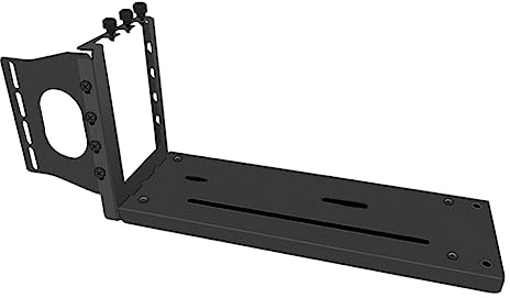 ISTOVO PCI-E Riser PC-Grafikkarte Universal Vertikal Kickstand Base 2/3 Slots GPU Bracket Loch - RTX3060 3090 4090 RX(C)