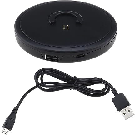 YINETTECH Base de Carga con Cable de Repuesto Compatible con Bo-se SoundLink Revolve/SoundLink Revolve Plus/SoundLink Revolve+II Base de Carga