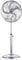 BE COOL Standventilator 40cm Super Silent BC40MSTF2205SS – Super Silent, Ø 40 cm, 50 Watt, stufenlose Höhenverstellung, 5 Rotorblätter, chrom, Silber