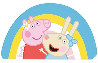 Herding Peppa Pig Konturenkissen, ca. 35 x 25 x 5 cm, Polyester, Formkissen, Twin